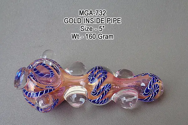 GOLD INSIDE PIPE